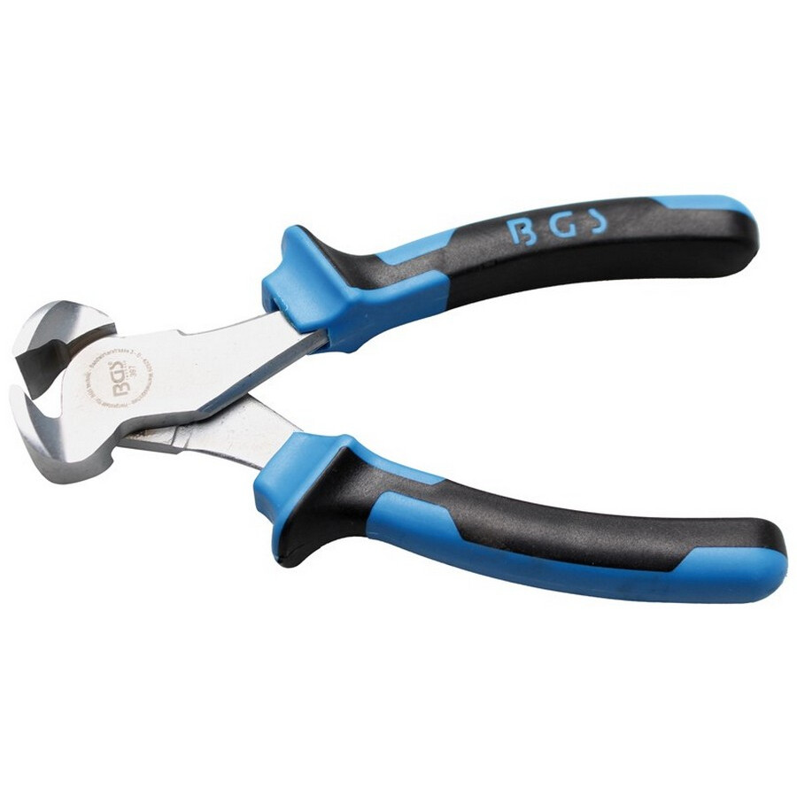 Front Cutting Pliers L.165Mm Blue-Black - Code Bgs397 FBGS397 BGS Offi