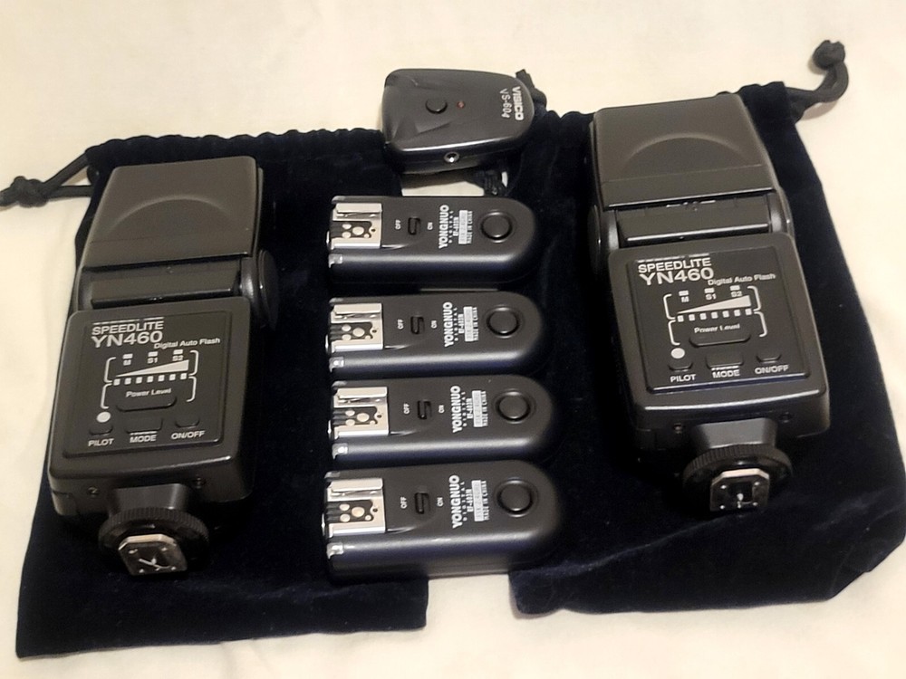 Yongnuo Digital Speedlite YN460 Flash complete set
