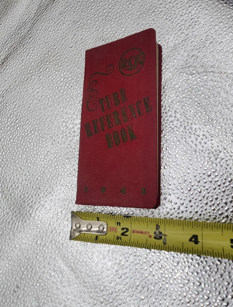 RCA 1943 Tube Reference Book Definitions, Charts, Stations, Socket Connection