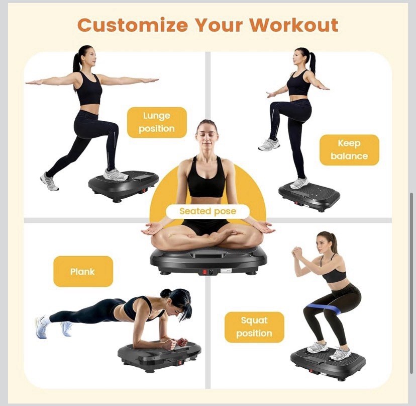 Vibration Plate Exercise Machine