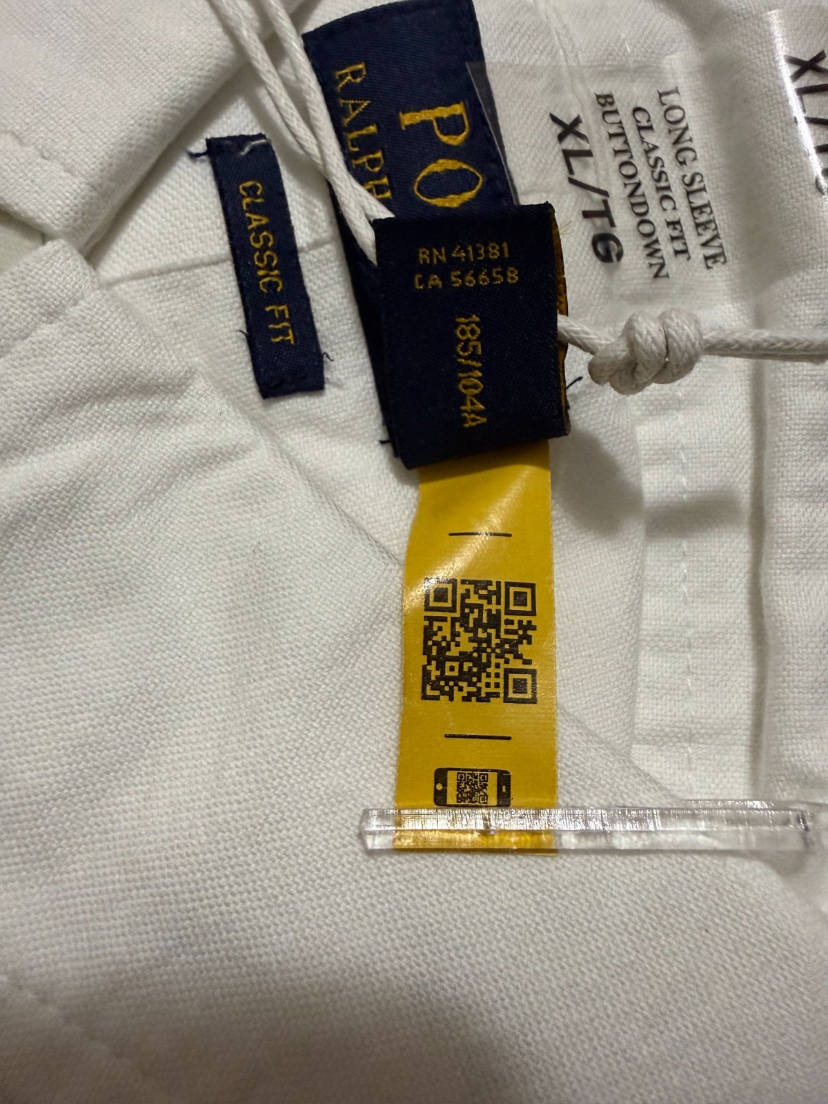 Polo Ralph Lauren Iconic Oxford Shirt Classic Fit White