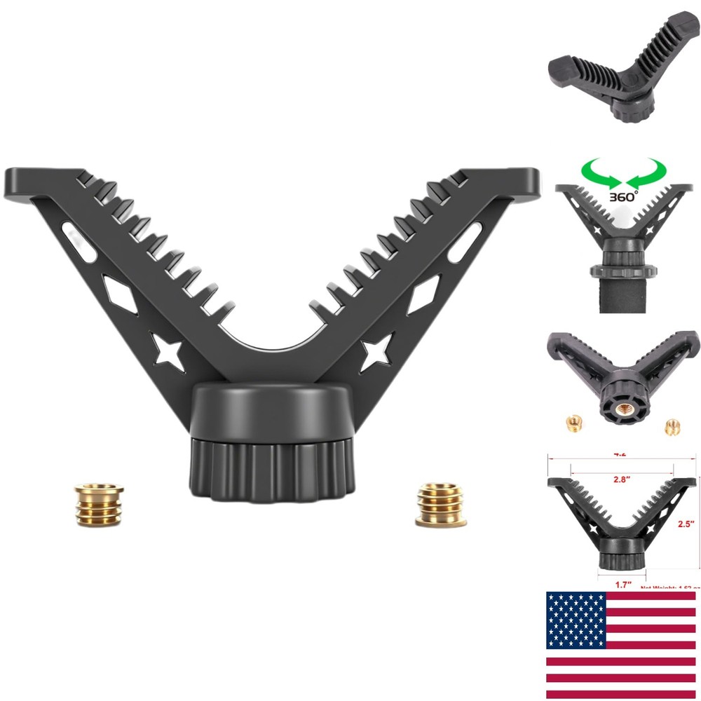 Versatile 3-In-1 Monopod Bipod Tripod for Enhanced Shooting Stability