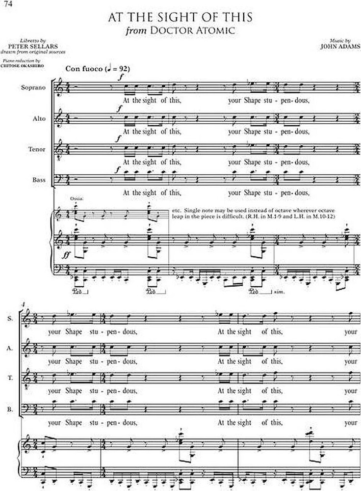 John Adams: Opera Choruses - Volume 2