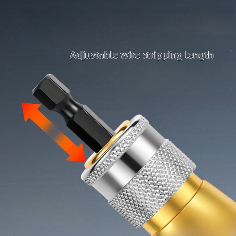 Wire Stripper - Cable Peeling Stripper Practical Rotary Stripping Tool New
