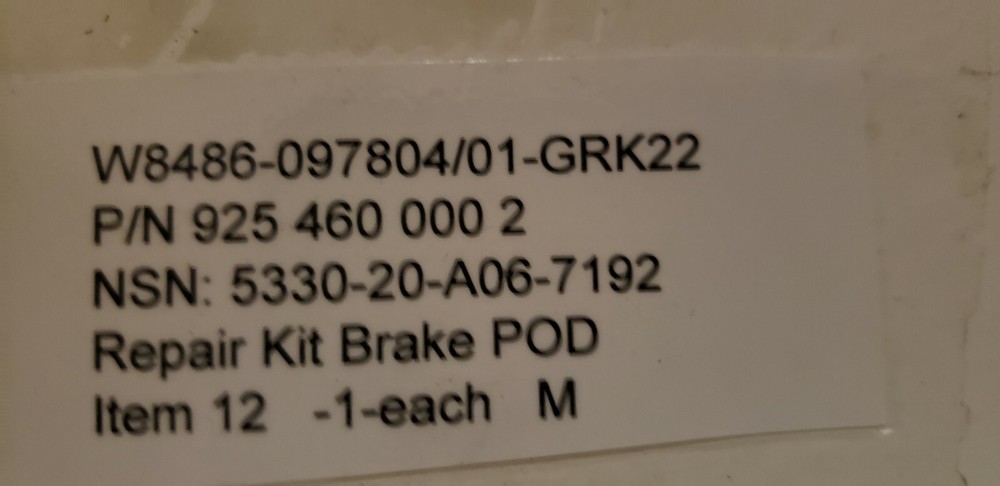 Wabco 9254600002 - Diaphragm + Boot Kit ( 2 kits )