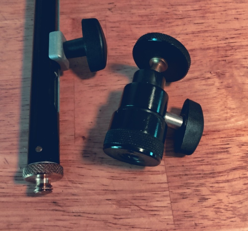 Manfrotto 035 Super Clamp - with BOGEN monopod & camera mount