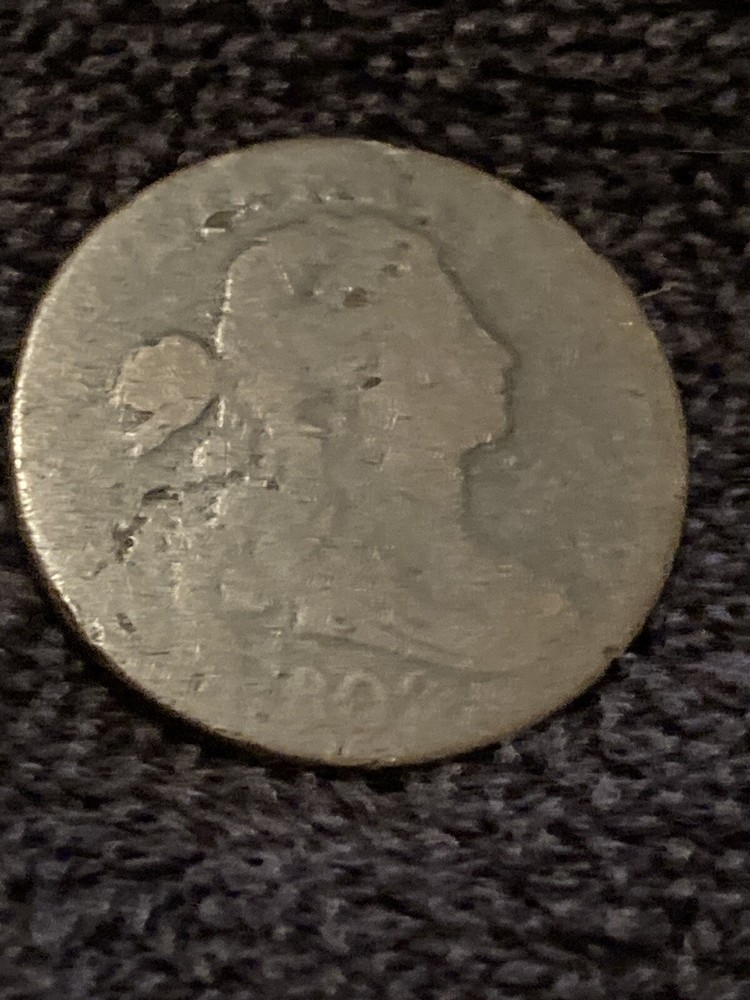 1802 Large Cent, circulated US coin