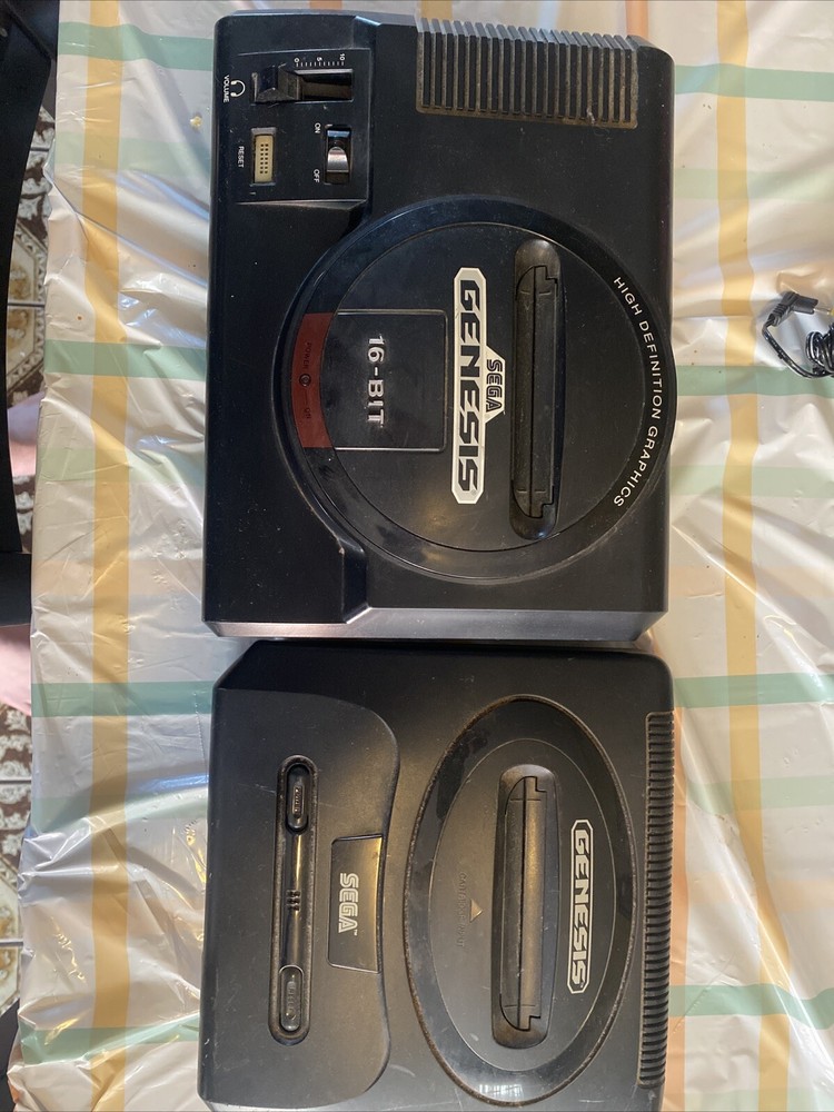 Sega Genesis And Sega Genesis 16-bit Untested.