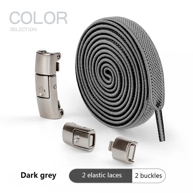 No Tie Shoe Laces Elastic Laces With Press Lock