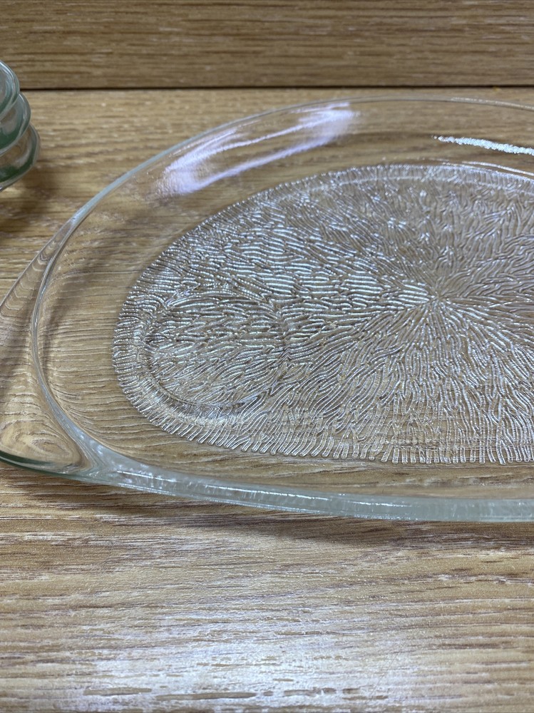 Hazelware Icelandic 8 Piece Snack Set. Complete Set Great Shape