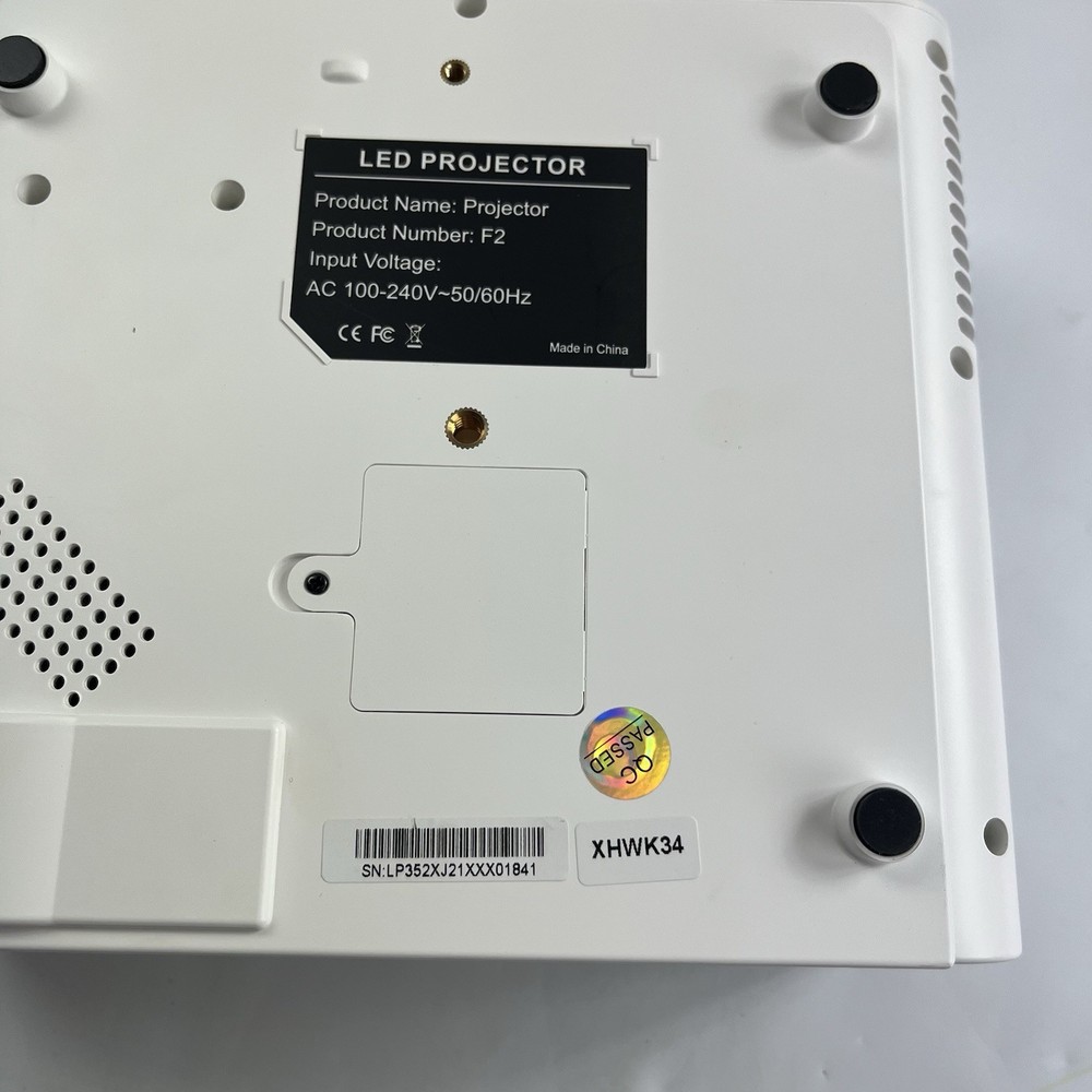 LED Projector Model F2 100-240V