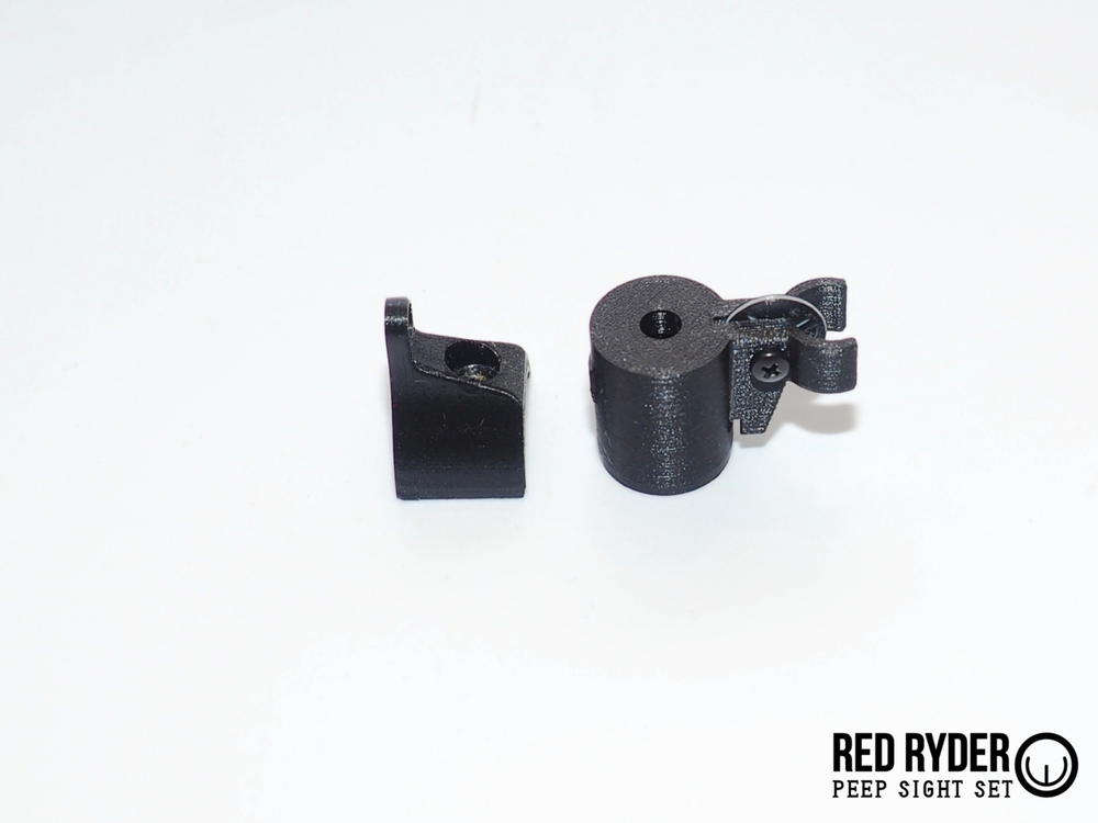 Daisy Red Ryder/ Buck 105 Peep Sight Set - Elevation and Windage Adjustable