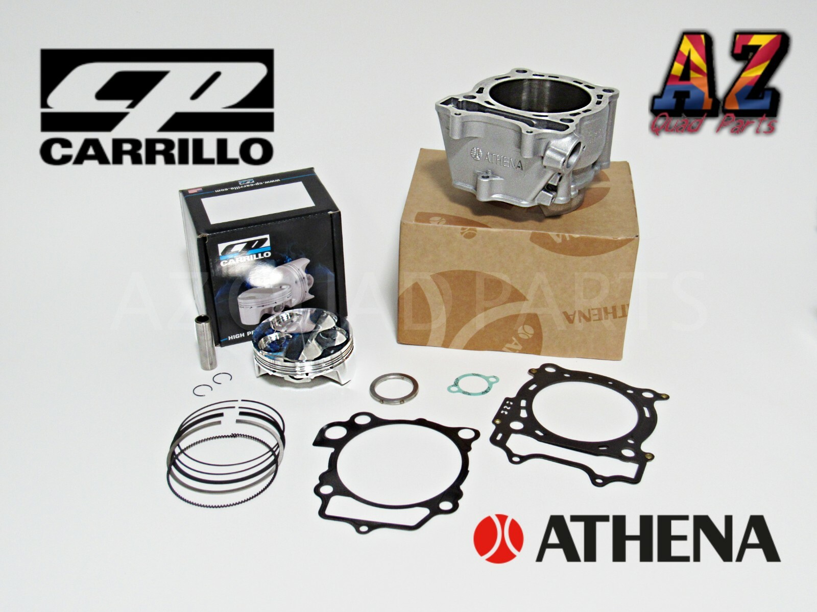 ATHENA YFZ450 YFZ 450 CP Pump Gas Piston 95mm Stock Bore Cylinder Top End Kit
