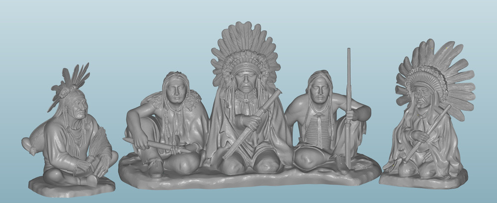 FIERDAN Indian Chifs Scale 1:32 set 2
