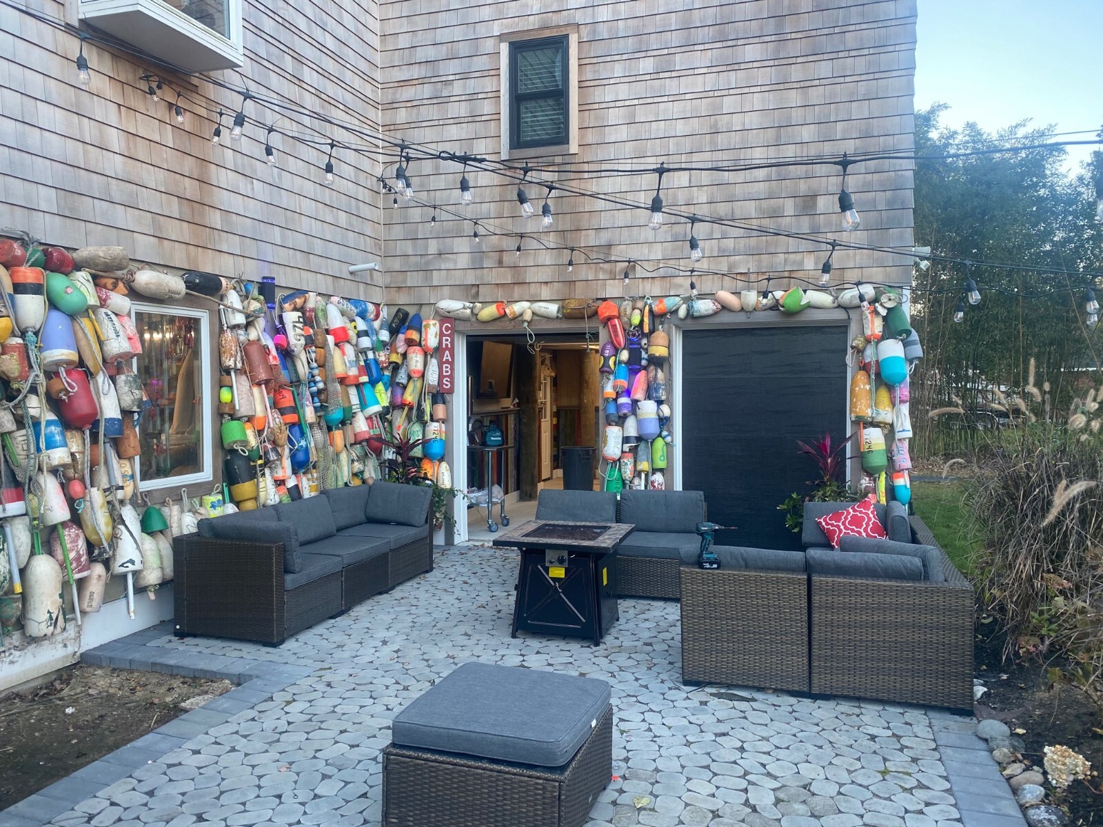 FREE SHIP 199 Maine Lobster BUOY nautical pot bouy float shore crab Lake CAPE