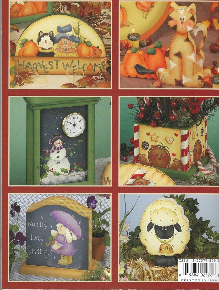 A Kindred Welcome ~ Beverly Kindred - Decorative Painting Pattern Book