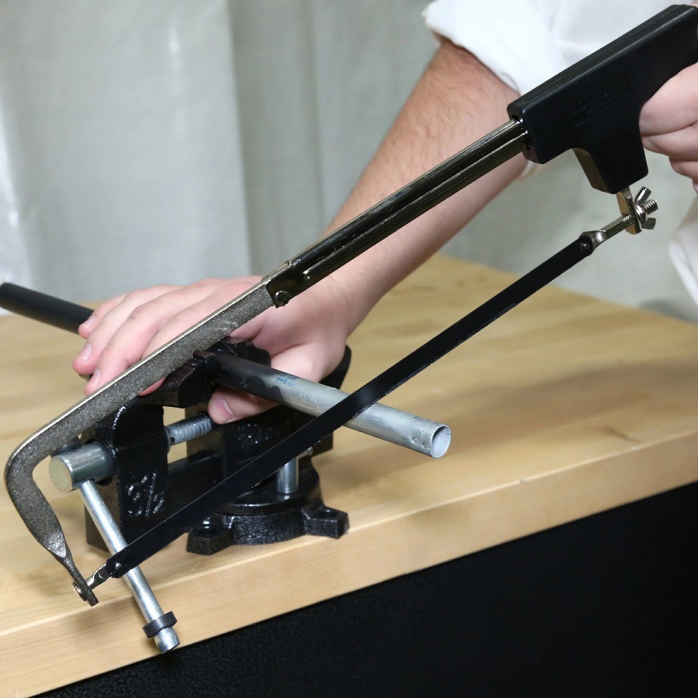 Hyper Tough 12 inch Handsaw, Adjustable Frame Hacksaw