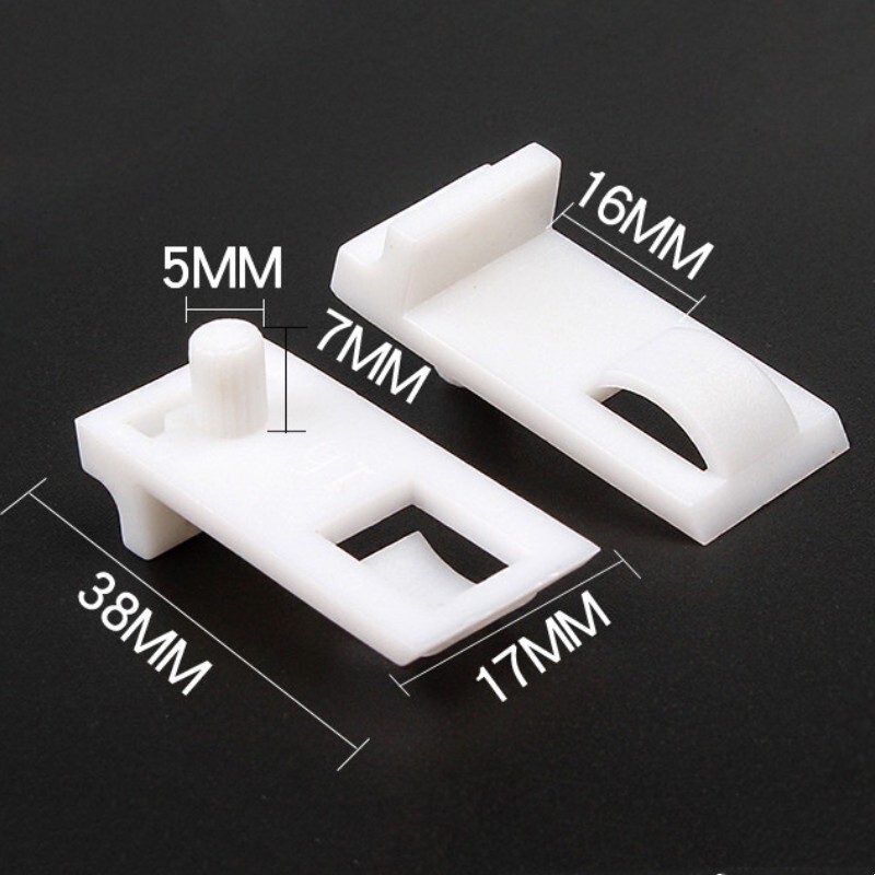 Plastic Shelf Support Pegs,5mm Shelf -Locking,Shelf Bracket Peg, 20pcs