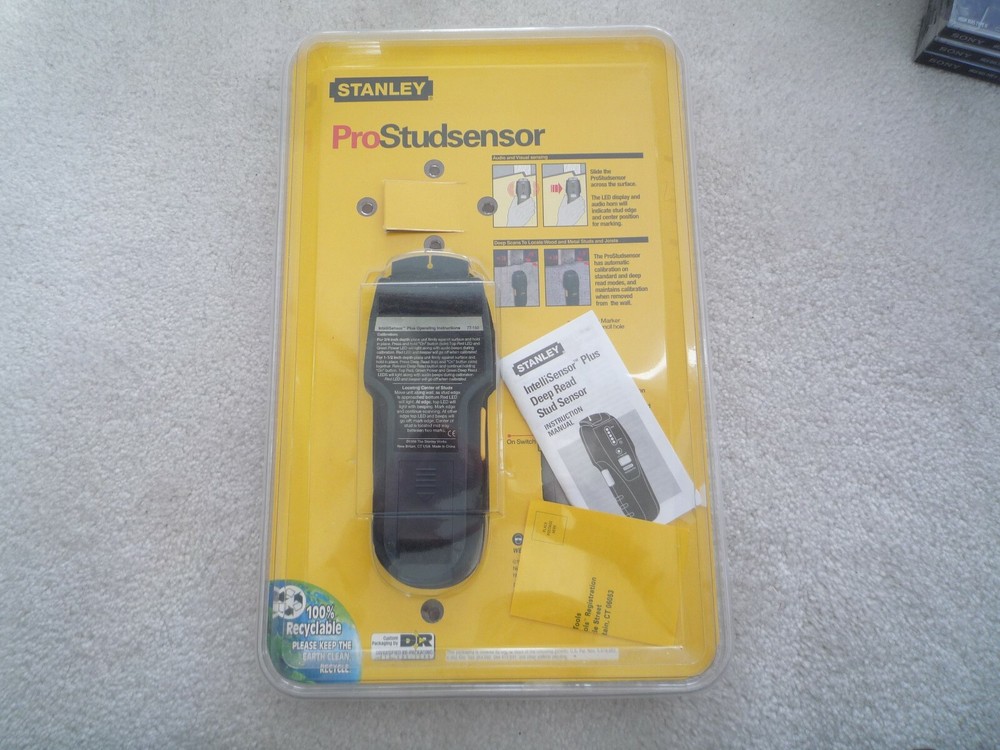 Stanley ProStudsensor IntelliSensor Plus Deep Read Stud Sensor