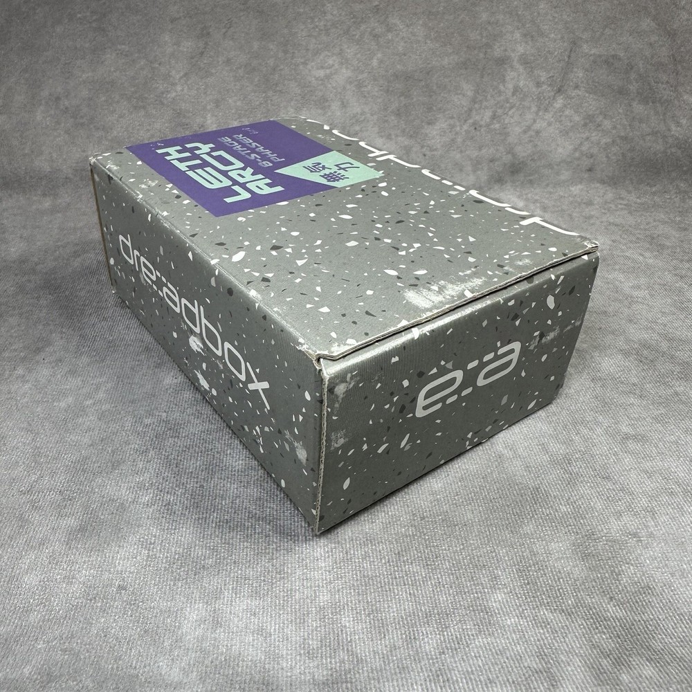 Dreadbox Lethargy 8 Stage Phaser Effects Pedal Light Blue BOX & INSERTS ONLY