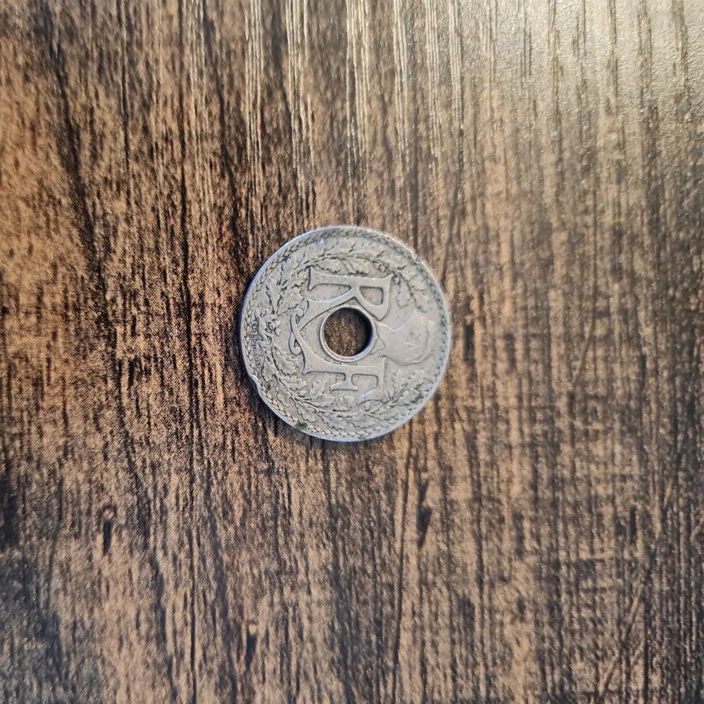 French 🇫🇷 10 Centimes 1921 Vf