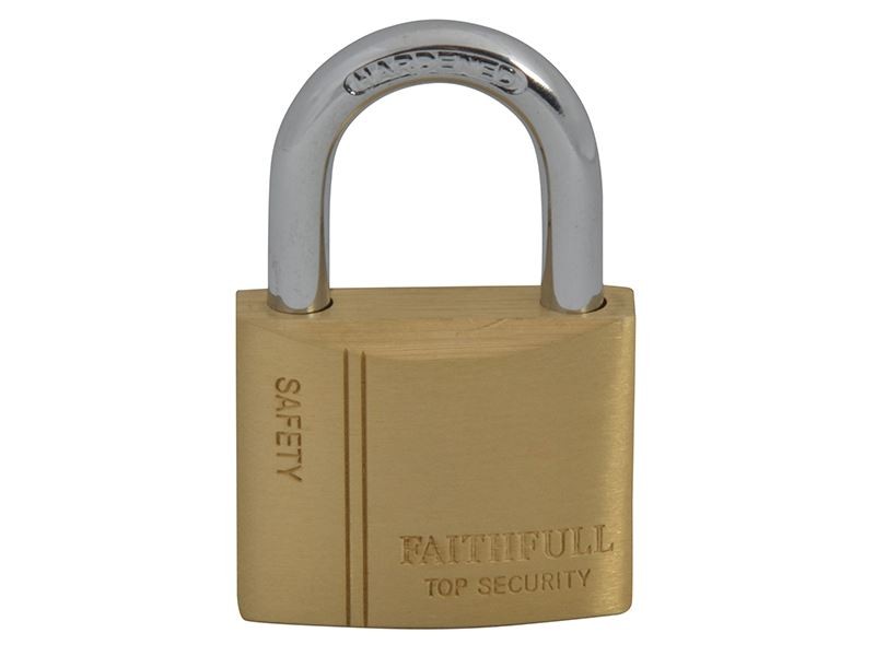 Faithfull - 40mm Brass Lock