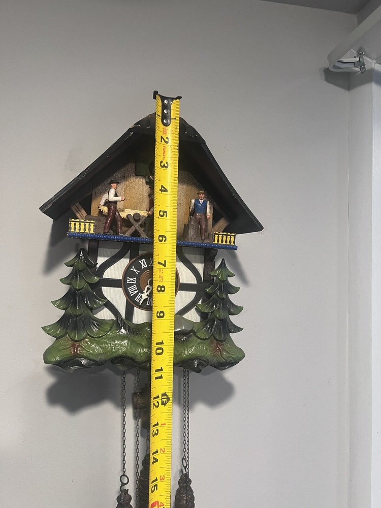 Wood Workers Cuckoo Clock