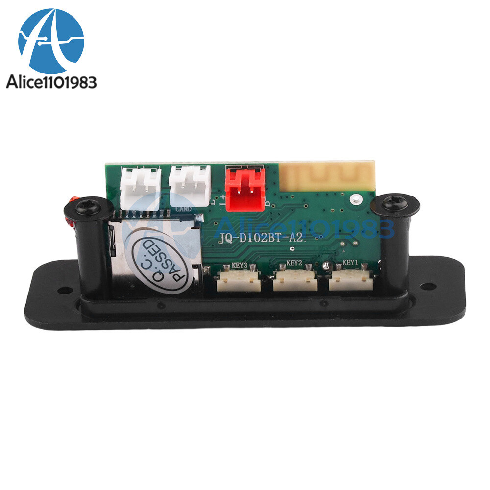 DC5V Bluetooth MP3 Player Decoder Board Car FM Radio Module 2*3W Amplifier