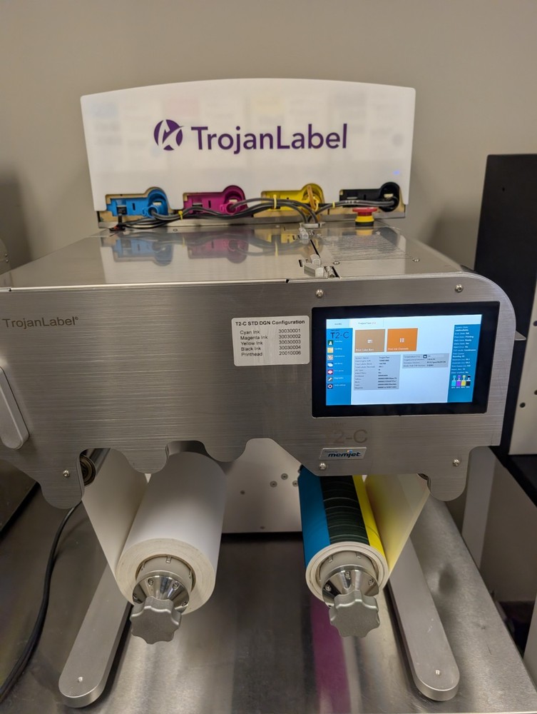 Astro Nova Trojan T2C Label Press