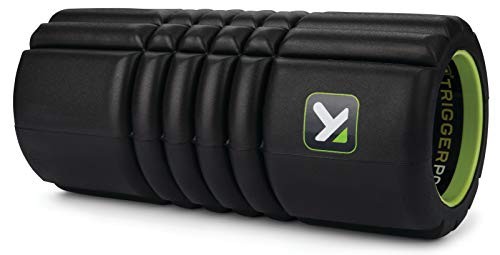 Performance Therapy Grid Travel Foam Roller for Exercise, Deep Tissue Massage