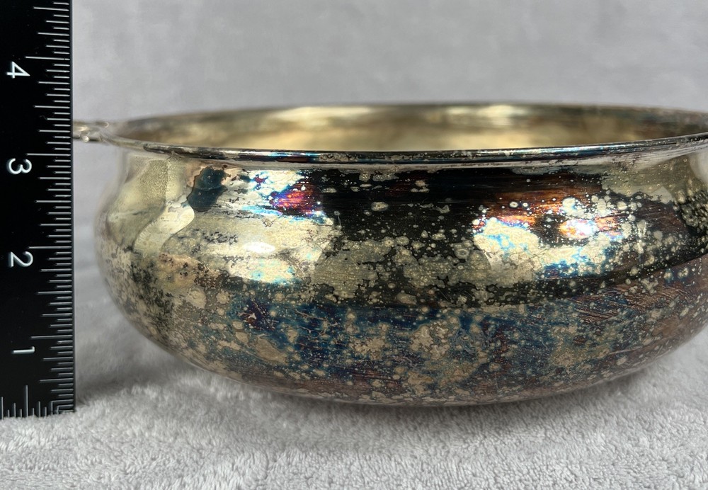 The Sheffield Silver Co Silver 8 1/4" Serving Tray 1126