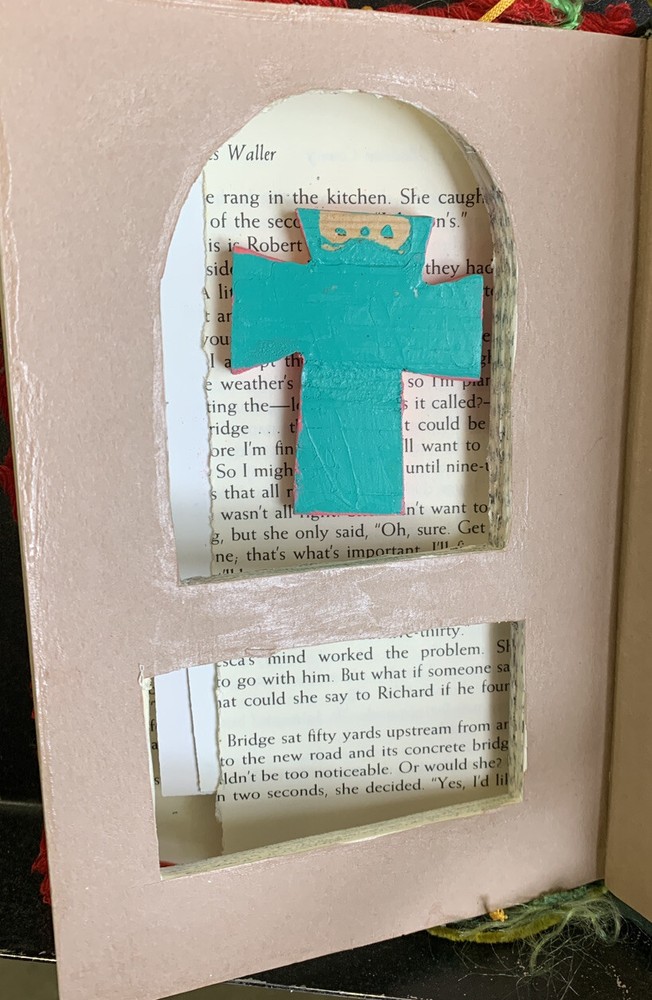 ALTERED BOOK Scrapbook MADISON COUNTY Found Objects IMAGES