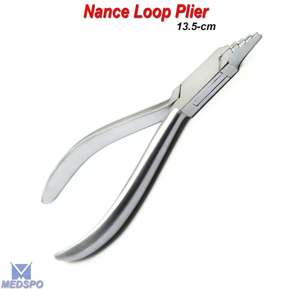 Orthodontic Tooth Braces Wire Bending Young Pliers Loop Forming Utility Tools CE