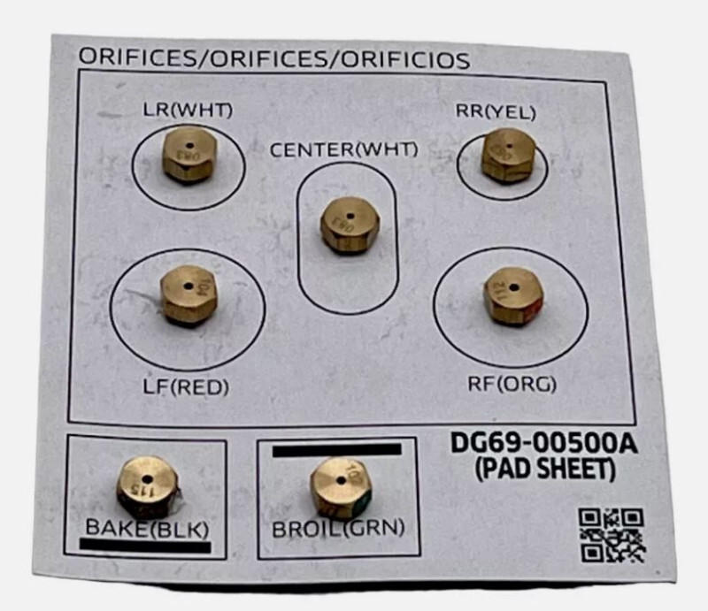 DG96-00858A - Nozzle Kit (NX60A6711SS/ AA)