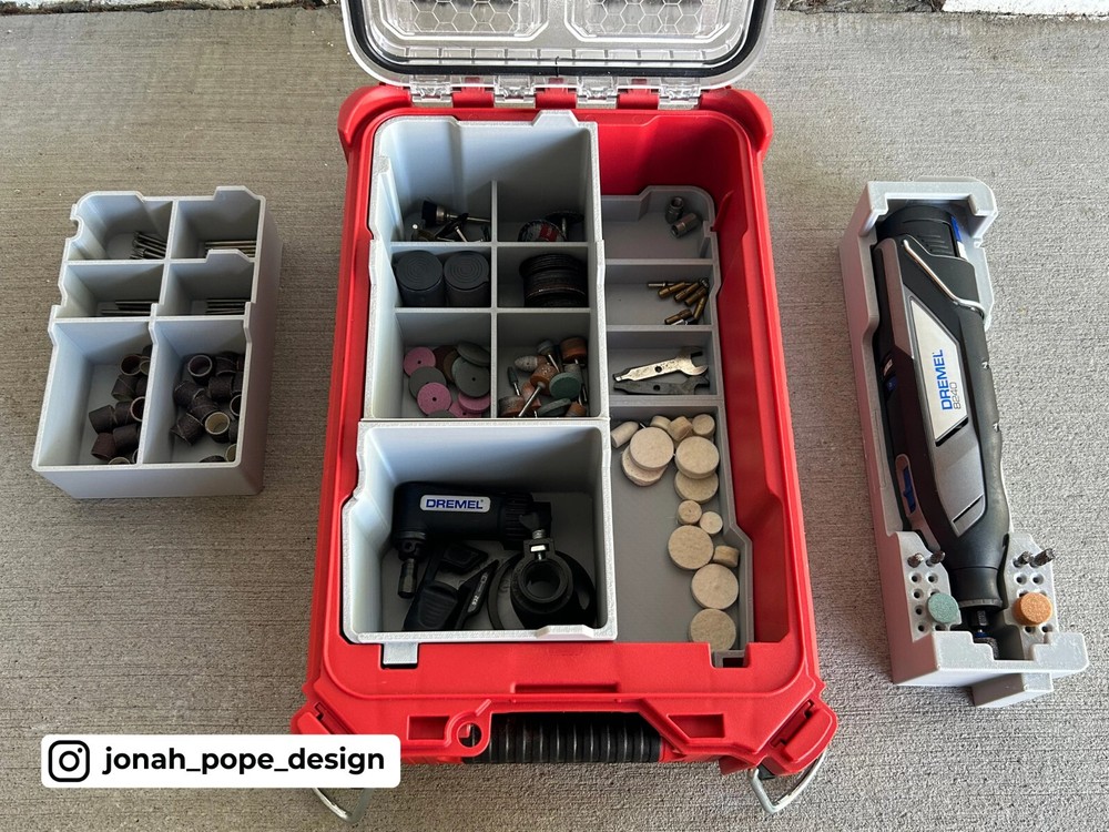 Milwaukee Packout Insert for DREMEL 8240 Rotary Tool (Insert Only)