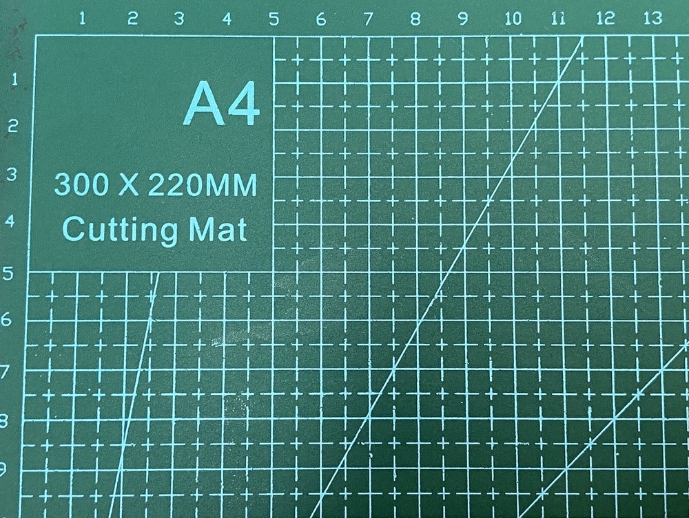 Gundam Model Builder's Cutting Mat 12"x9"(A4)
