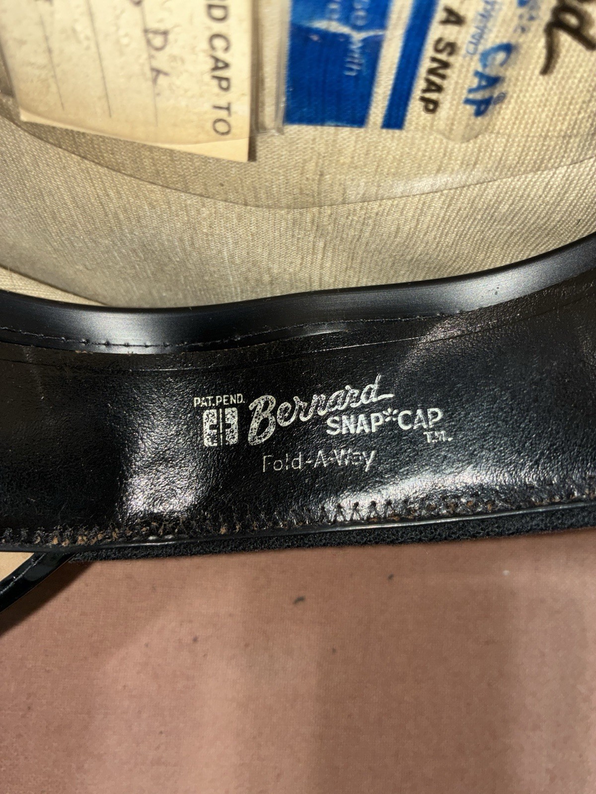 USN cap and mess dress accessories