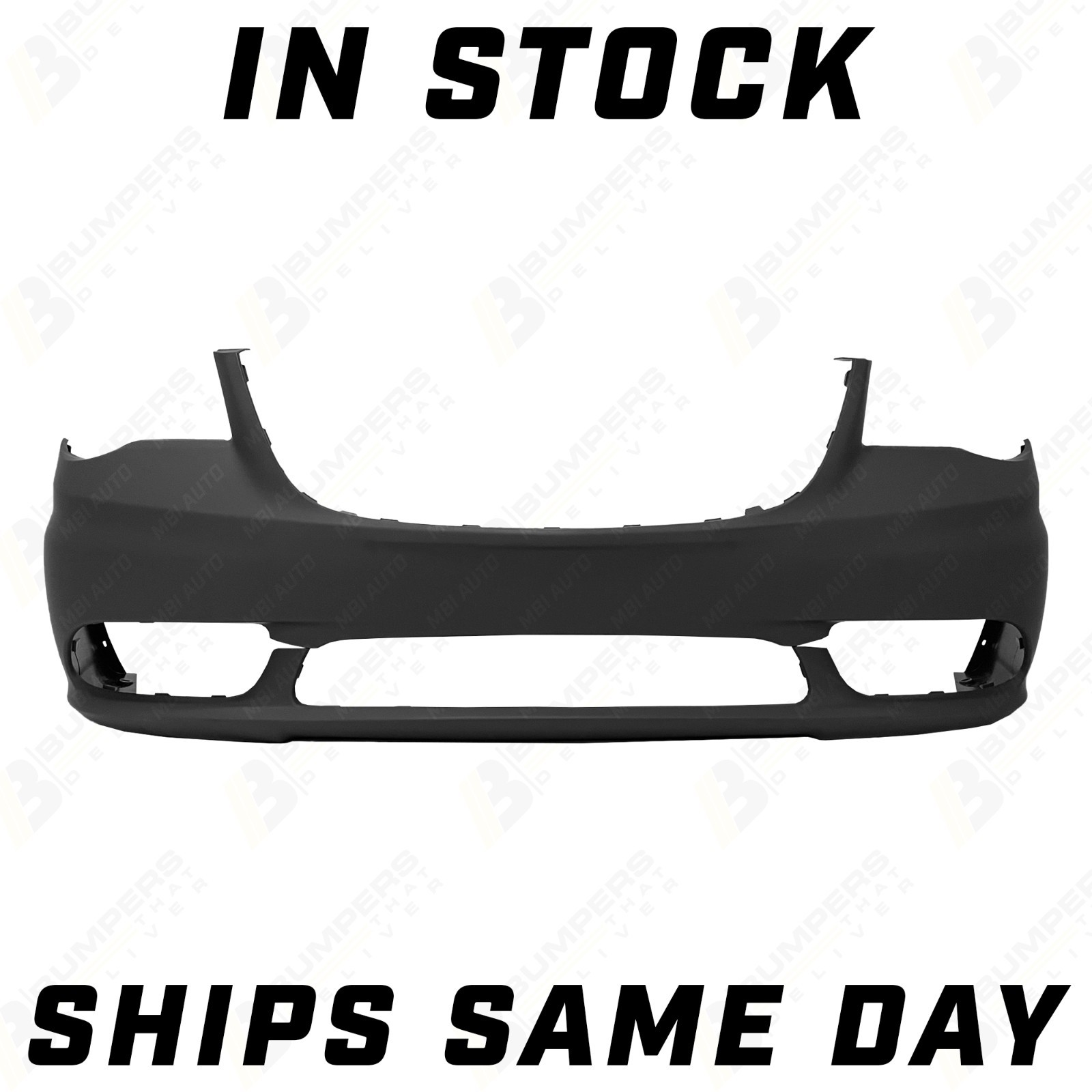 NEW Primered - Front Bumper Cover Fascia for 2011-2016 Chrysler Town & Country