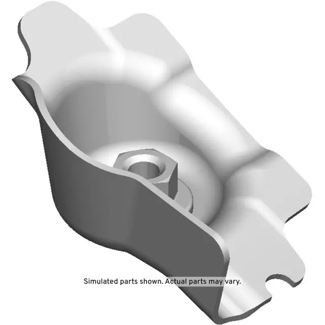 Genuine GM Passenger Side Engine Compartment Side Rail Bracket 23255648