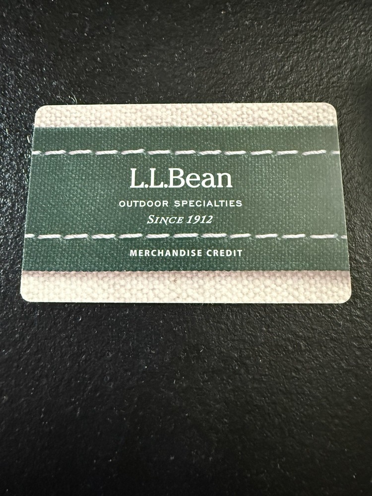 LL Bean Merchandise Credit Gift Card $58.33