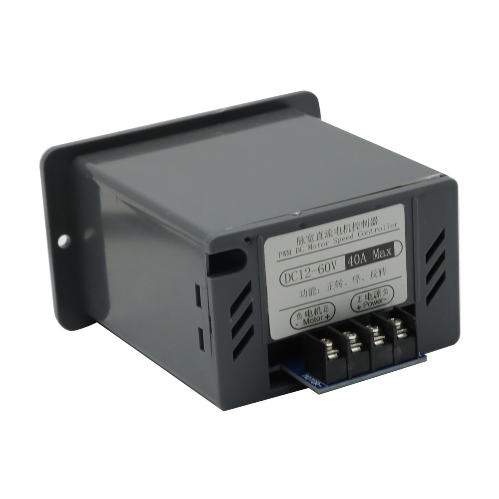 40A PWM DC Motor Speed Controller 12V ~ 60V Variable Speed Switch Reverse New