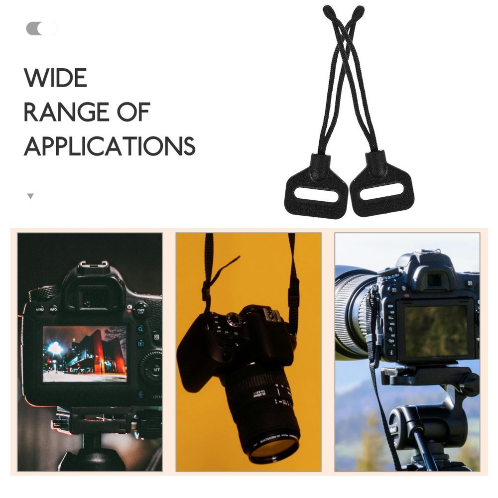 2PCS Belt Strap Buckle Replacement Suspender Buckle for Camera