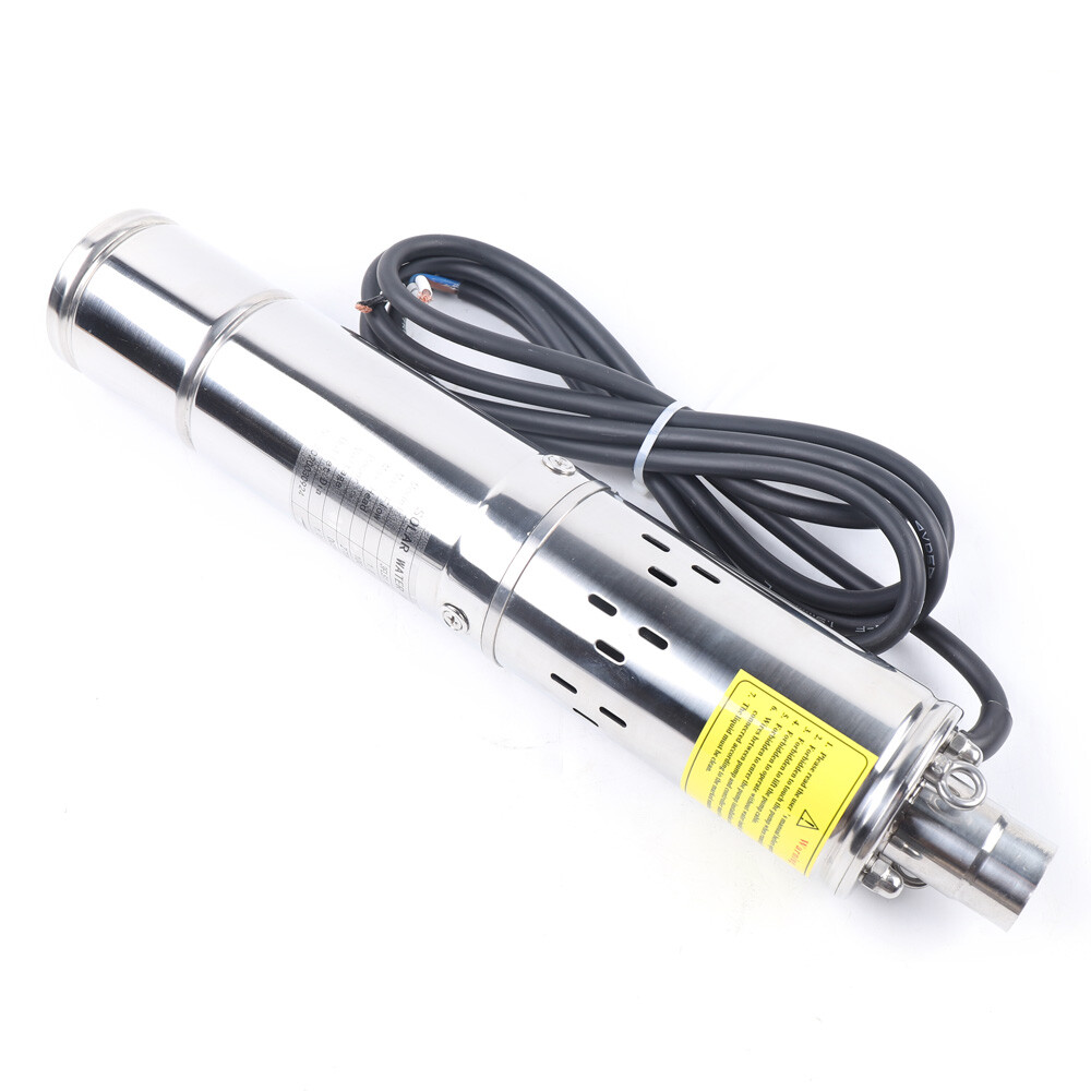 3in 24V DC Deep Well Solar Water Pump Submersible Max Head 100m/ 328ft+MPPT 270W