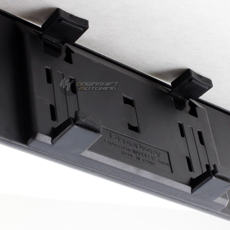 Broadway 300mm Wide Flat Interior Clip On Car Truck Rear View Mirror Universal 5