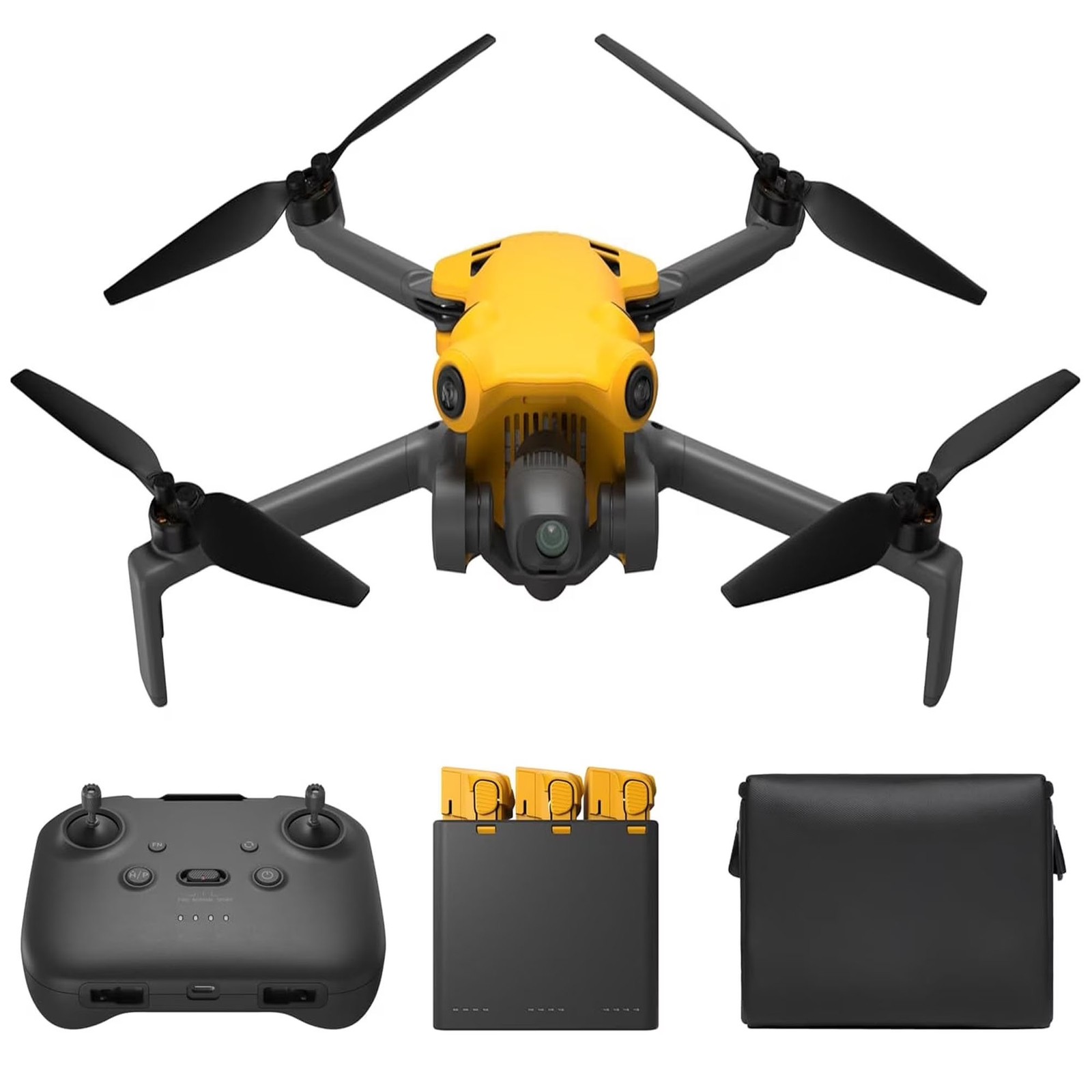 SKYROVER X1 Fly More Drone Combo Camera 4K,8K Photo,360°,3 Battery,96 Min Flight