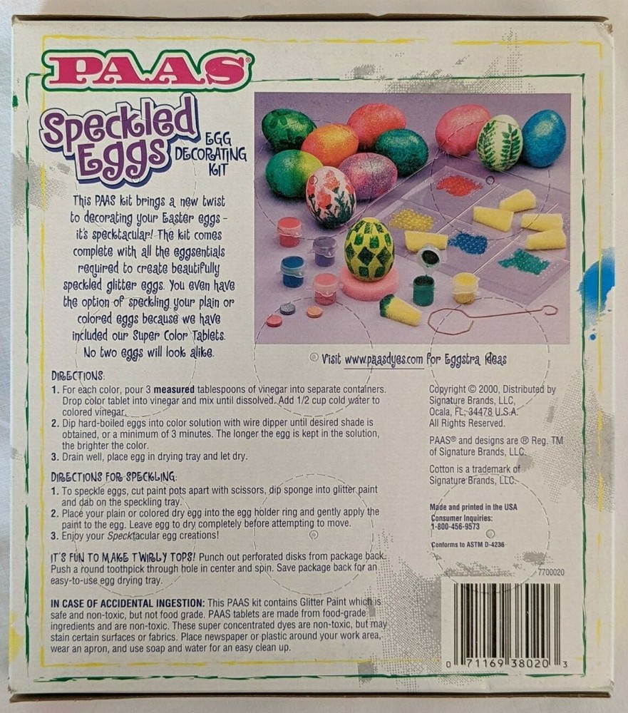 Paas Speckled Eggs Egg Decorating Kit - 2000