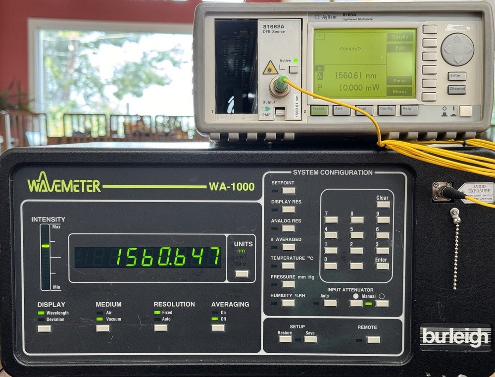 Burleigh WA-1000 Wavemeter NIR Version