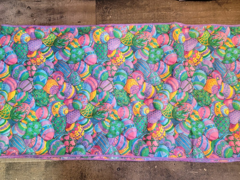 Colorful Easter egg Banner Decor spring