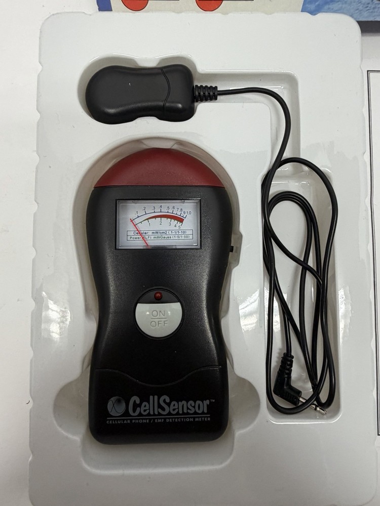 NEW CellSensor Cell Phone EMF Detection Meter RF Radiation Electromagnetic