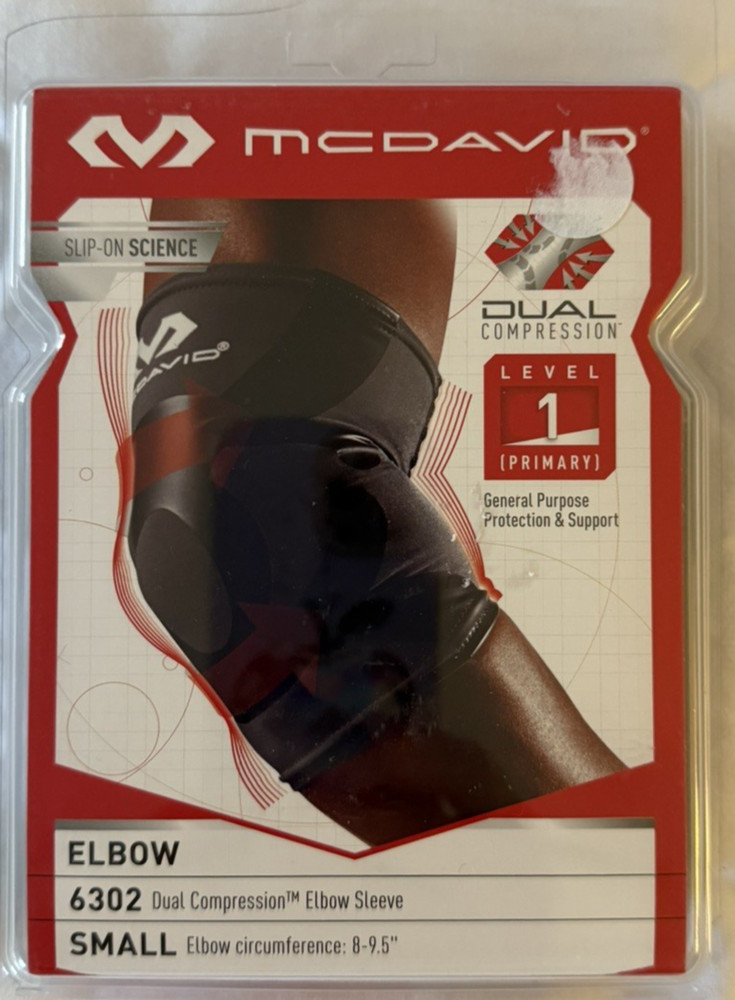 McDavid Dual Compression Level 1 Elbow Sleeve 6302 Small